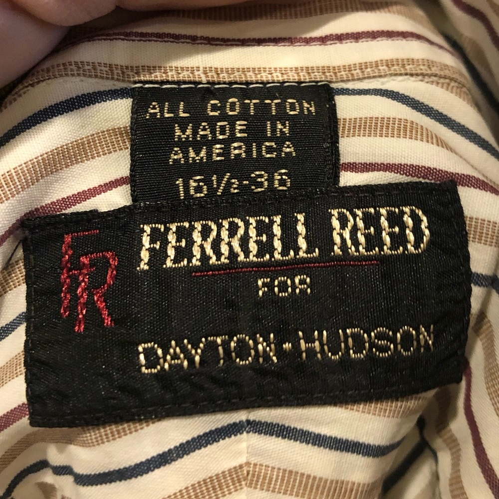 Vintage men’s dress shirt. Ferrel & Reed for Dayton Hudson stores - Picture 2 of 3